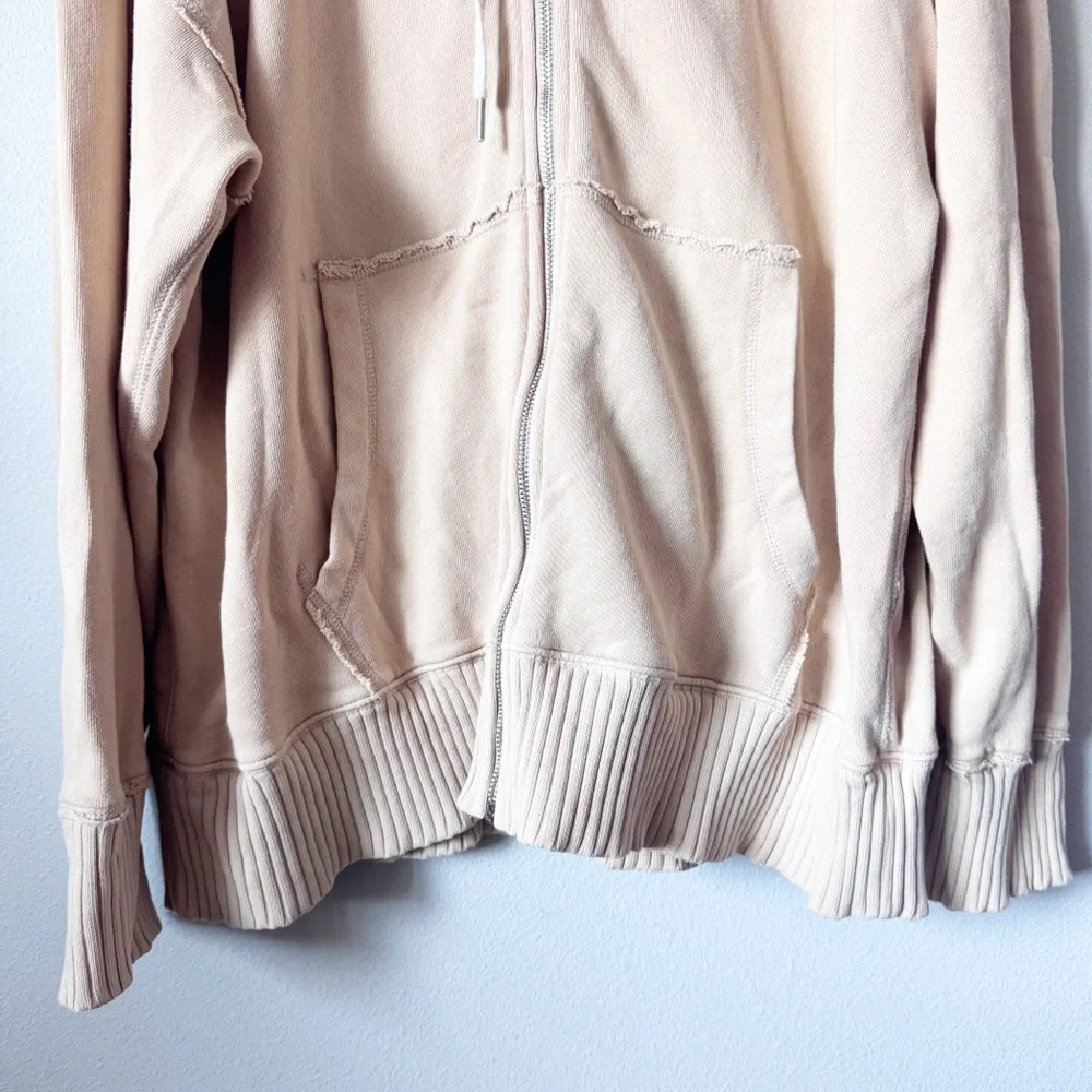 Aerie Down to Earth Cozy Yellow Hoodie - Picture 4 of 13